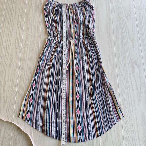 Ocean Drive Women’s Multicolor Striped Strapless Minidress XS/S - Picture 2 of 5